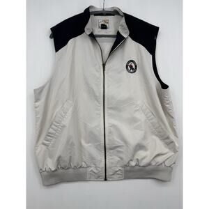 1999 US Open Pinehurst No. 2 Cutter & Buck White Golf Vest M Payne Stewart